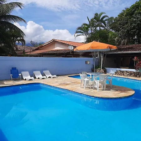 Sobrado Estiloso Com Piscina A 300 M Da Praia Caraguatatuba Exterior photo
